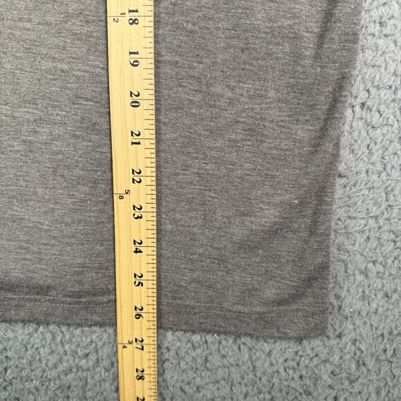 U-510 Polo Shirt Mens Large Gray Viscose Bamboo Stretch Under 510 Button Down - Picture 6 of 7